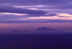 51-Capri vista da Napoli,25 novembre 1995